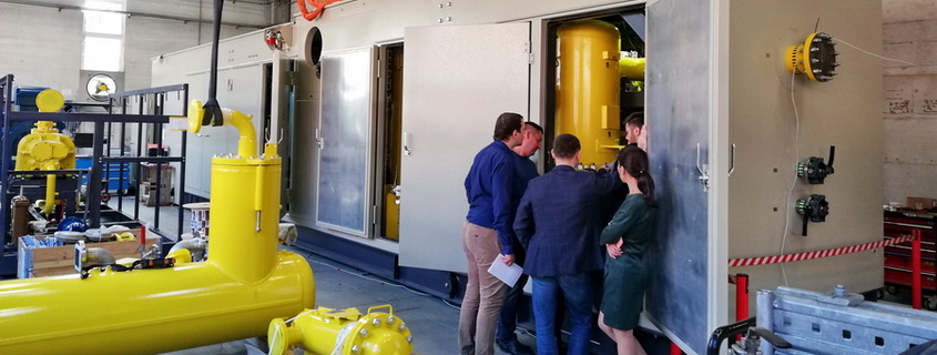 Final factory tests of the new BCS